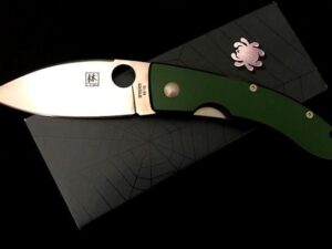Spyderco LUM CHINESE FOLDER -Knife -C65P C65 -DISCONTINUED -NEW/Collection GREEN