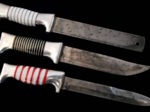 RARE—SAME MAKER! US WW II Theater Fighting Knife Collection -M3 Dagger/WW2