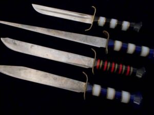 RARE SAME MAKER!—US WW II THEATER Trench Fighting Knife Collection/WW2 Grouping