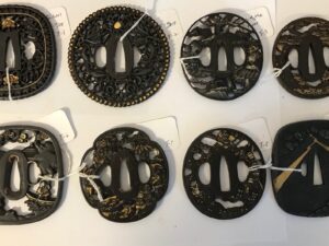 58 Antique Japanese Sword TSUBA from Old Collection Available