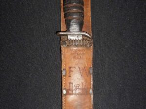 UTICA M3 Trench Knife -US WW2 -BLADE-DATED/WWII -USM3 Collection -MILSCO M6 1943