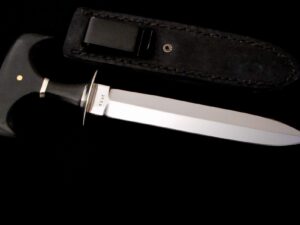 Custom Steve VOORHIS Dagger -Micarta Handle -Boot Dagger