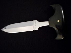 VERY FINE Custom Steve VOORHIS Dagger -Micarta Handle -Boot Dagger