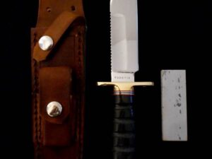 Steve VOORHIS Custom Vietnam Jet Pilot Fighting/Survival Knife -