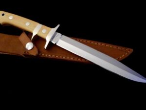 Steve VOORHIS Custom Slender SUBHILT FIGHTER -Sub-Hilt Fighting Knife