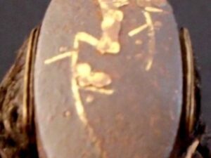 Old Antique SAYA/SCABBARD for Japanese Samurai Wakizashi Sword -Nihonto/Fittings