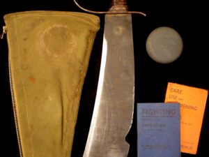 US WW2 Woodsman’s Pal Bolo Fighting Machete Knife -Woodsmans -LC-14-B Military