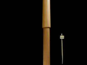 Rare Shape FULL POLISH Antique Japanese SAMURAI Yari -Old Sword Collection -HIGO