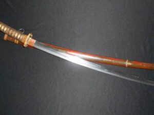 Antique WW2 Japanese Sword - WW II Army Samurai Gendai Katana -Old Collection