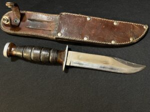 US WWII kabar Polished Commando Knife