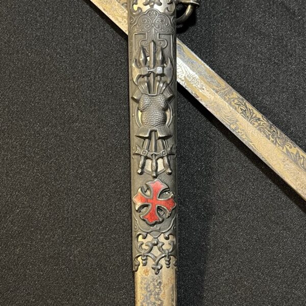Knights Templar Masonic Sword -Freemason Christian Fraternal