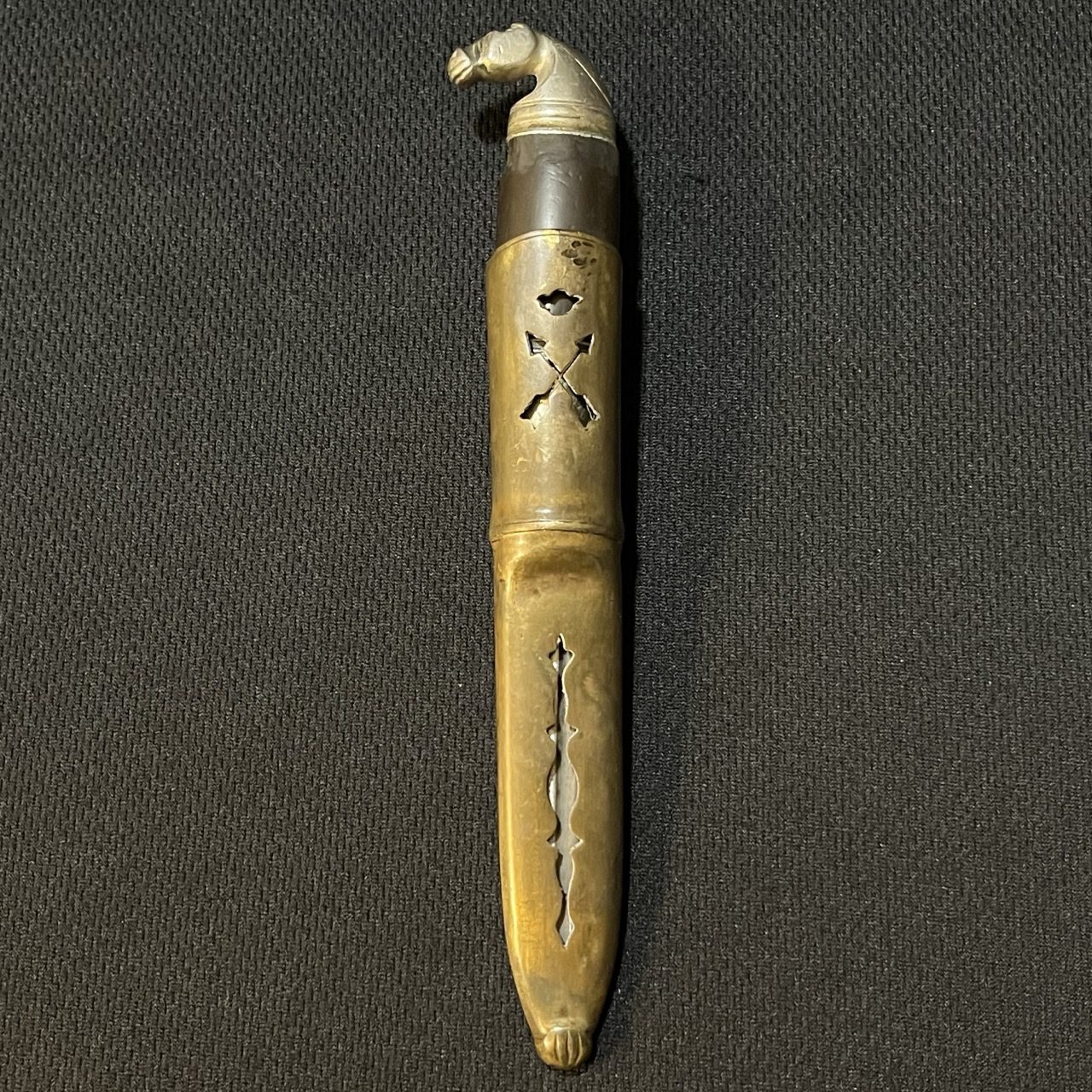 Horse Head Puukko Knife with Lafqvist Sheath