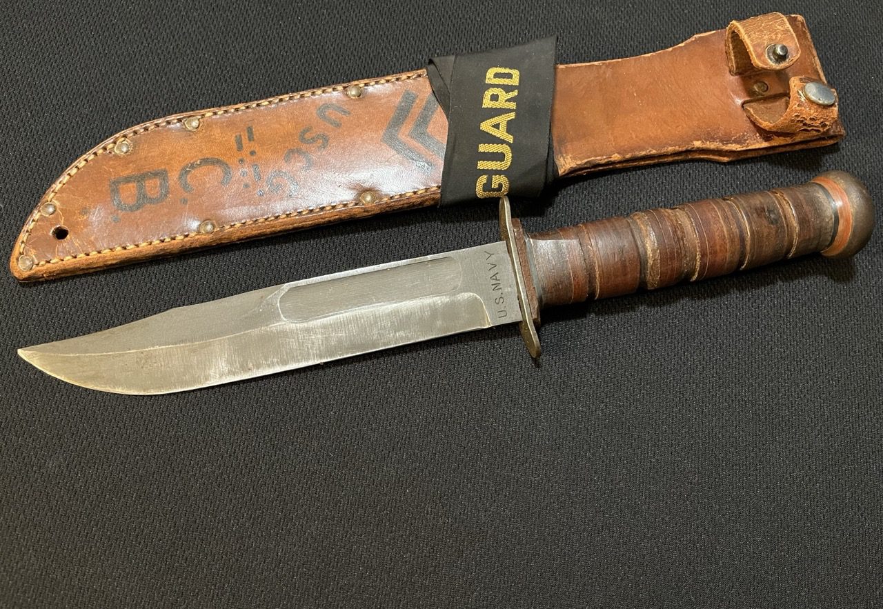 US WWII Coast Guard Fighting Knife