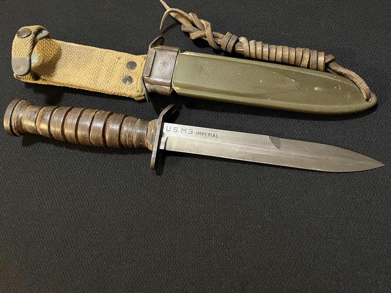 Unissued US WWII M3 Knife
