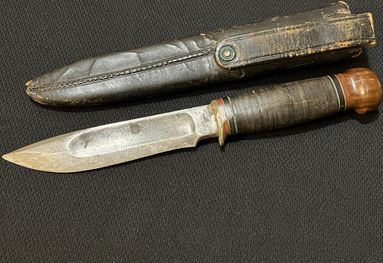 Antique Marbles Canoe Knife