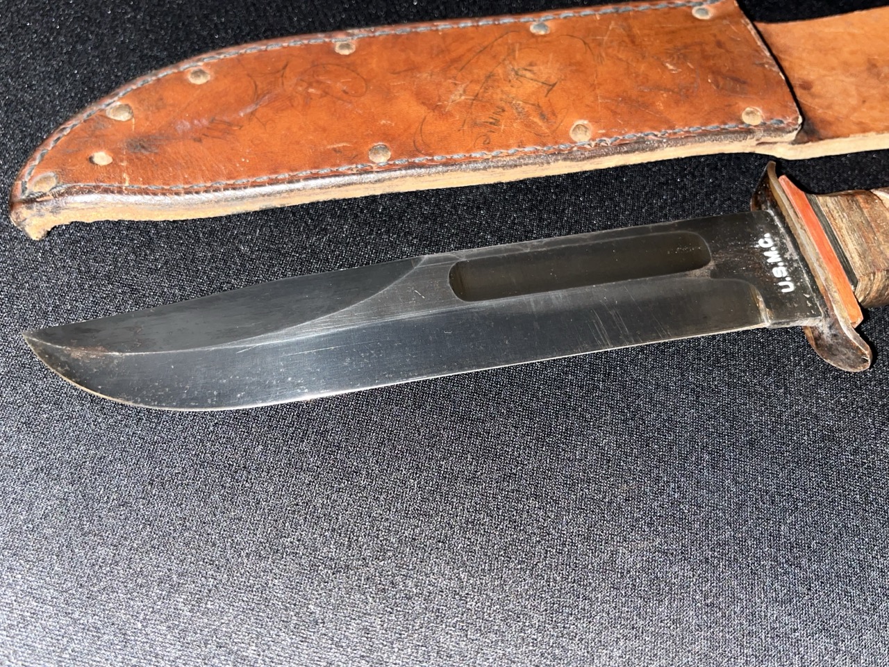 MINT—Robeson USMC Mark 2 Knife -US -THE BEST EXAMPLE AVAILABLE! - Image 5