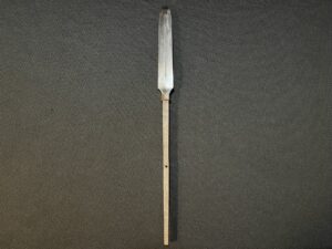 Antique Japanese Samurai Yari Pole Arm Spear Point