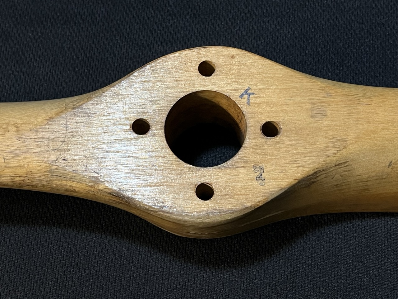 WWII Target Drone Propeller -Airplane Wood Kroehler 44D-10908 -US WW2 - Image 3
