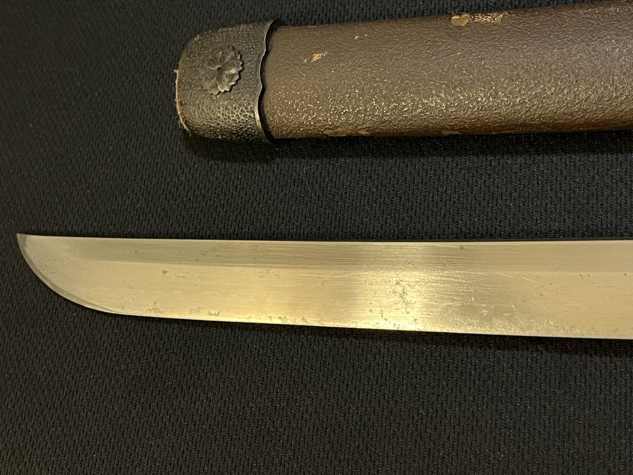 Japanese NAGAMITSU WWII Sword -1944/Type 3 Army -Samurai w/Bringback Paper - Image 9