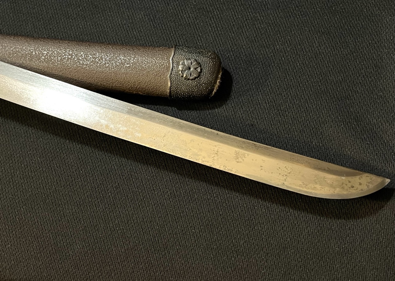 Japanese NAGAMITSU WWII Sword -1944/Type 3 Army -Samurai w/Bringback Paper - Image 15