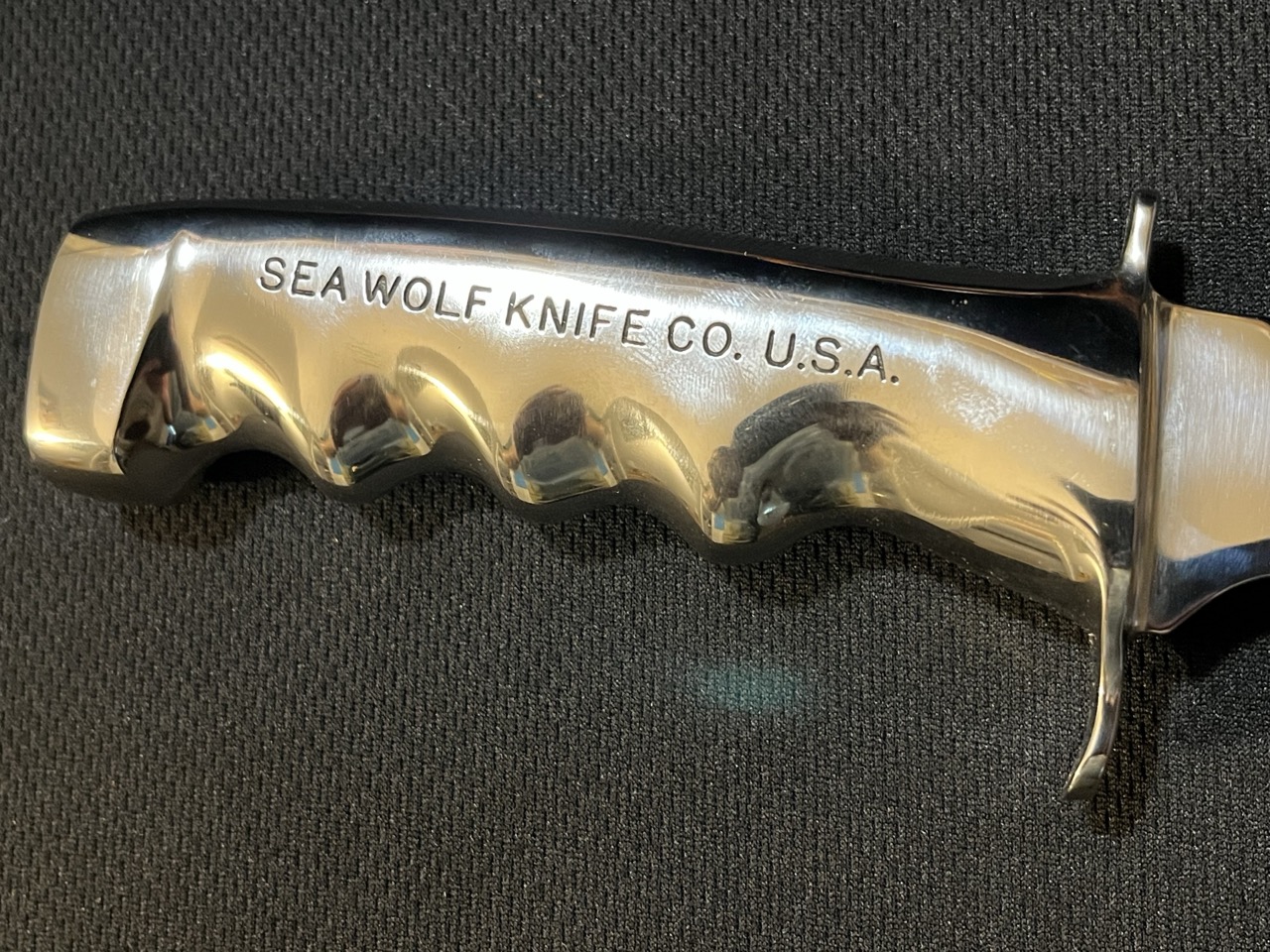 Sea Wolf UDT Knife -Made by Gus Marsh (1 of 200 made) -w/Sheath! -Co USA - Image 3