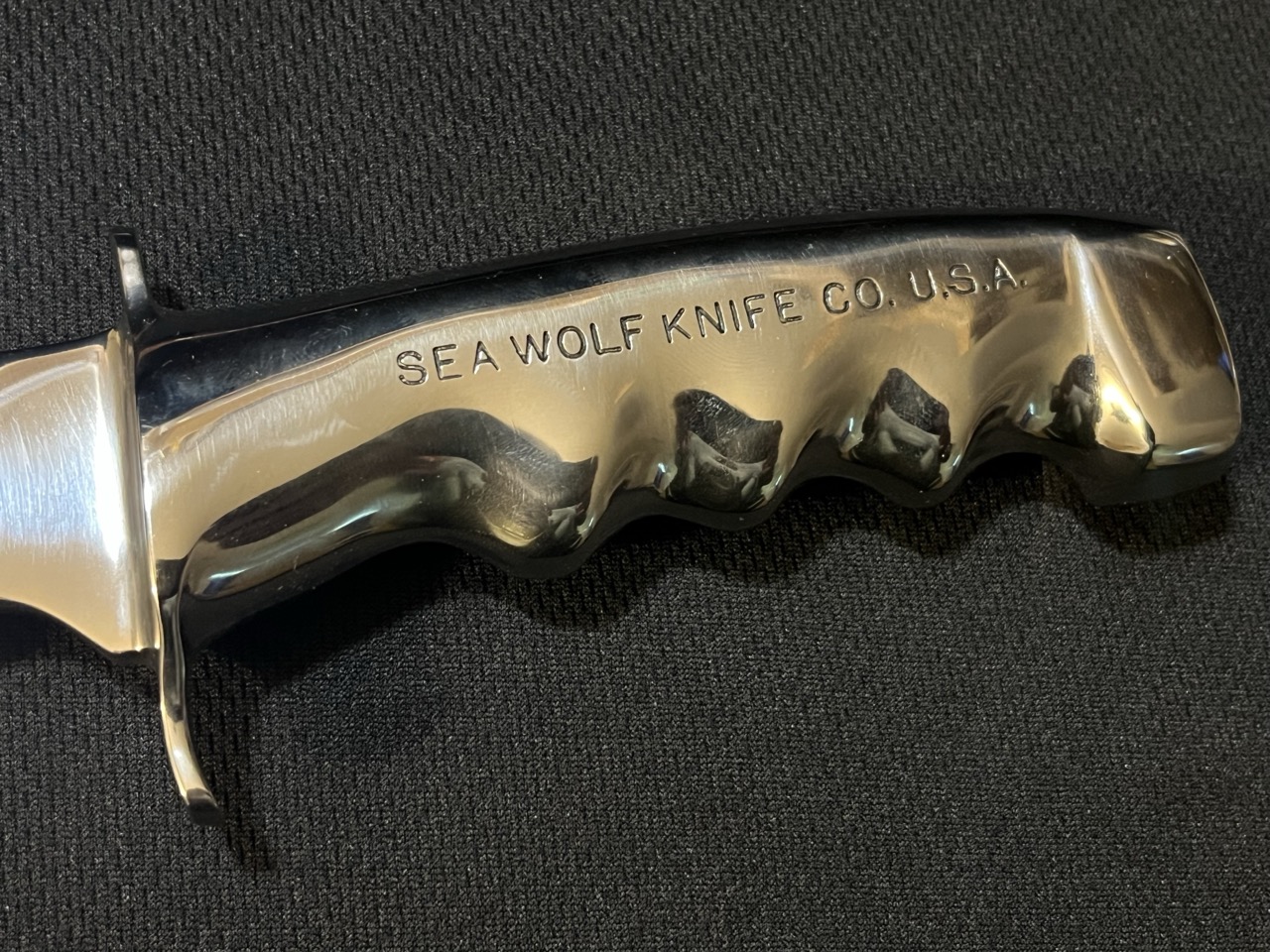 Sea Wolf UDT Knife -Made by Gus Marsh (1 of 200 made) -w/Sheath! -Co USA - Image 5