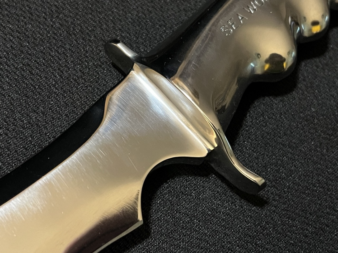 Sea Wolf UDT Knife -Made by Gus Marsh (1 of 200 made) -w/Sheath! -Co USA - Image 7