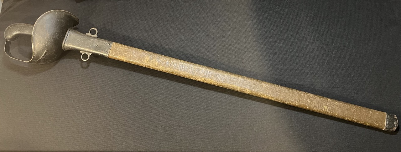 WWI Patton Cavalry Sword -US WW1 Springfield 1914 -Military Collection - Image 2