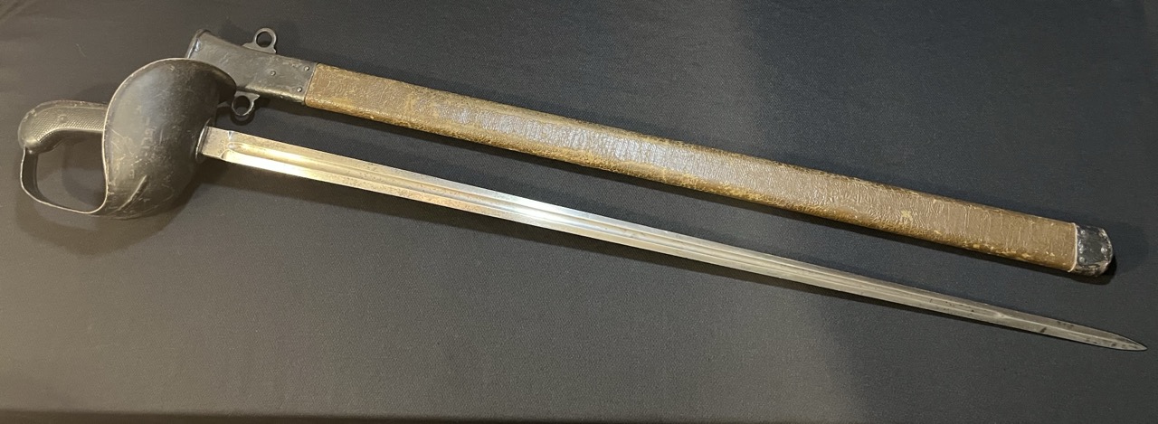 WWI Patton Cavalry Sword -US WW1 Springfield 1914 -Military Collection - Image 4