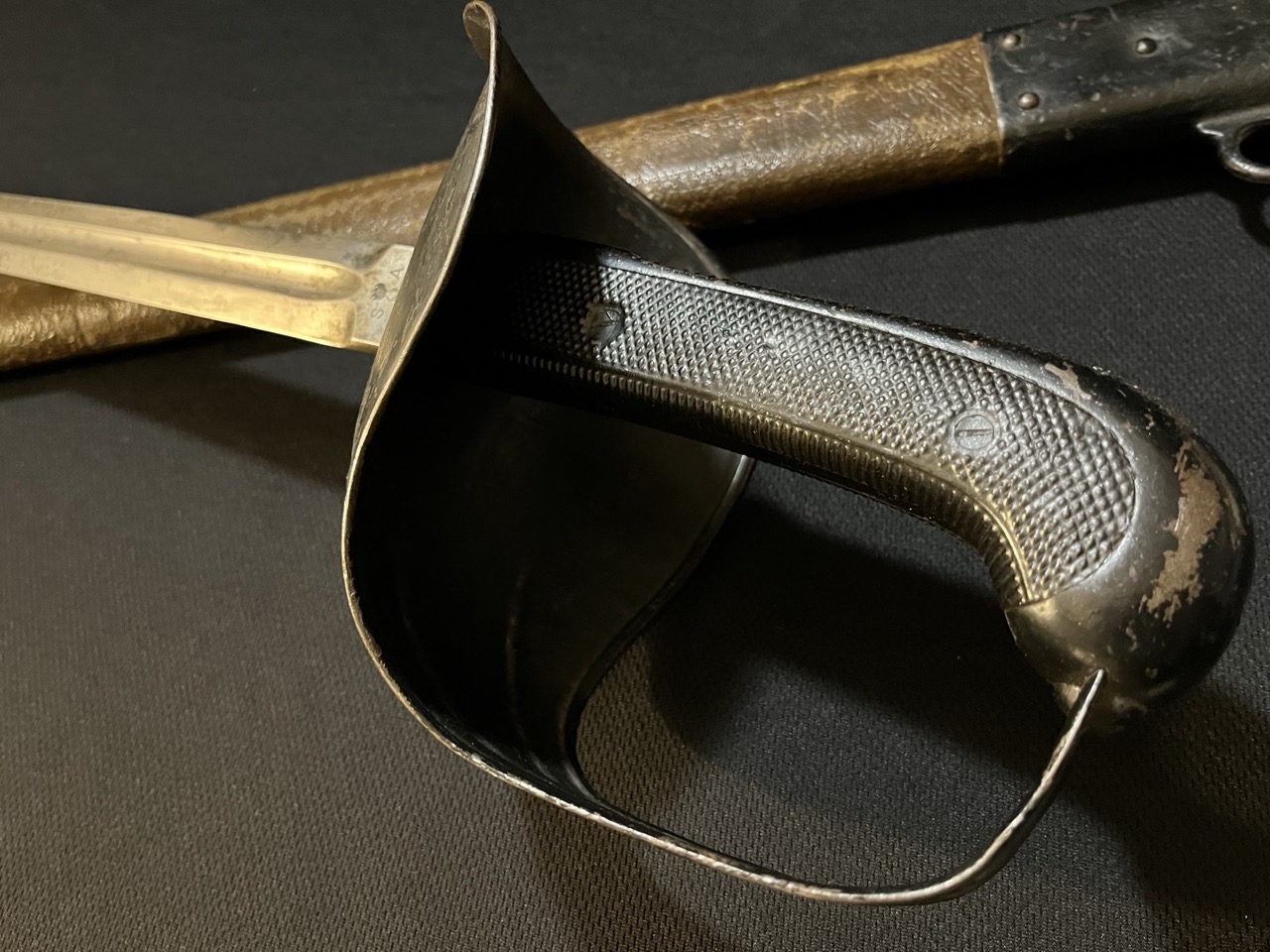 WWI Patton Cavalry Sword -US WW1 Springfield 1914 -Military Collection - Image 14