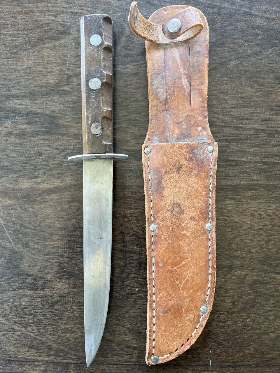 US WWII Knives Lot of 20 -Issue and Theater -10 Vet ID'd -WW2 Collection - Image 14