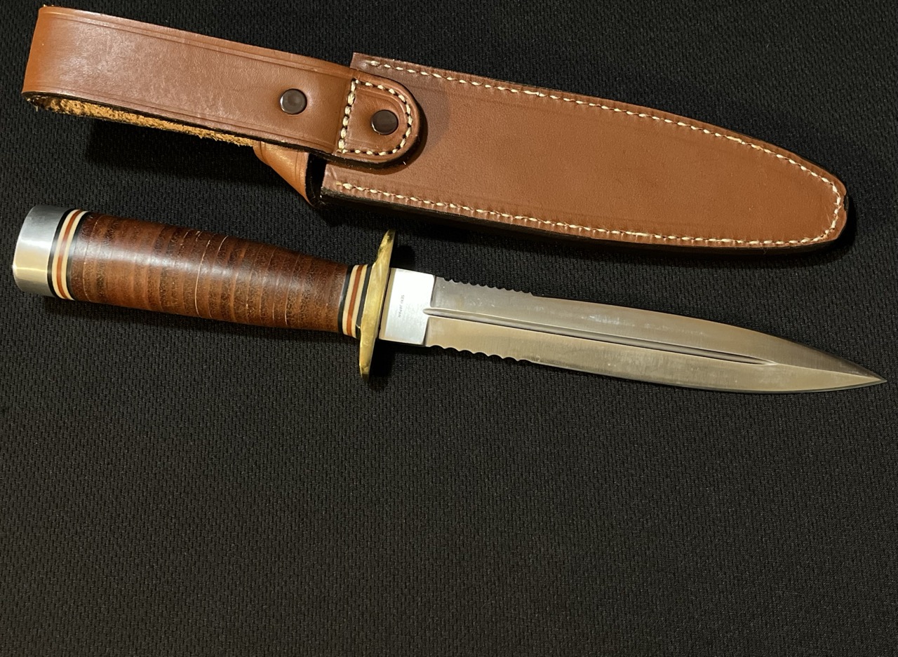 SOG Leather DESERT Knife -LIMITED EDITION 1 OF 250 -Rare Dagger - Image 4