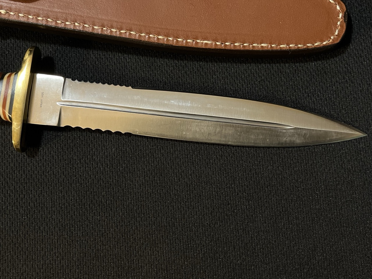 SOG Leather DESERT Knife -LIMITED EDITION 1 OF 250 -Rare Dagger - Image 5