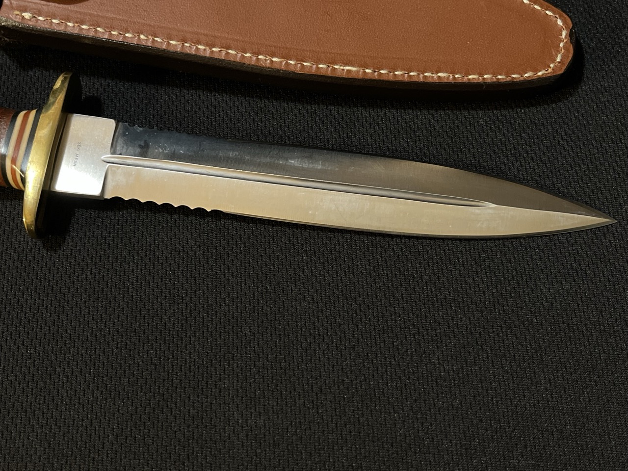 SOG Leather DESERT Knife -LIMITED EDITION 1 OF 250 -Rare Dagger - Image 6