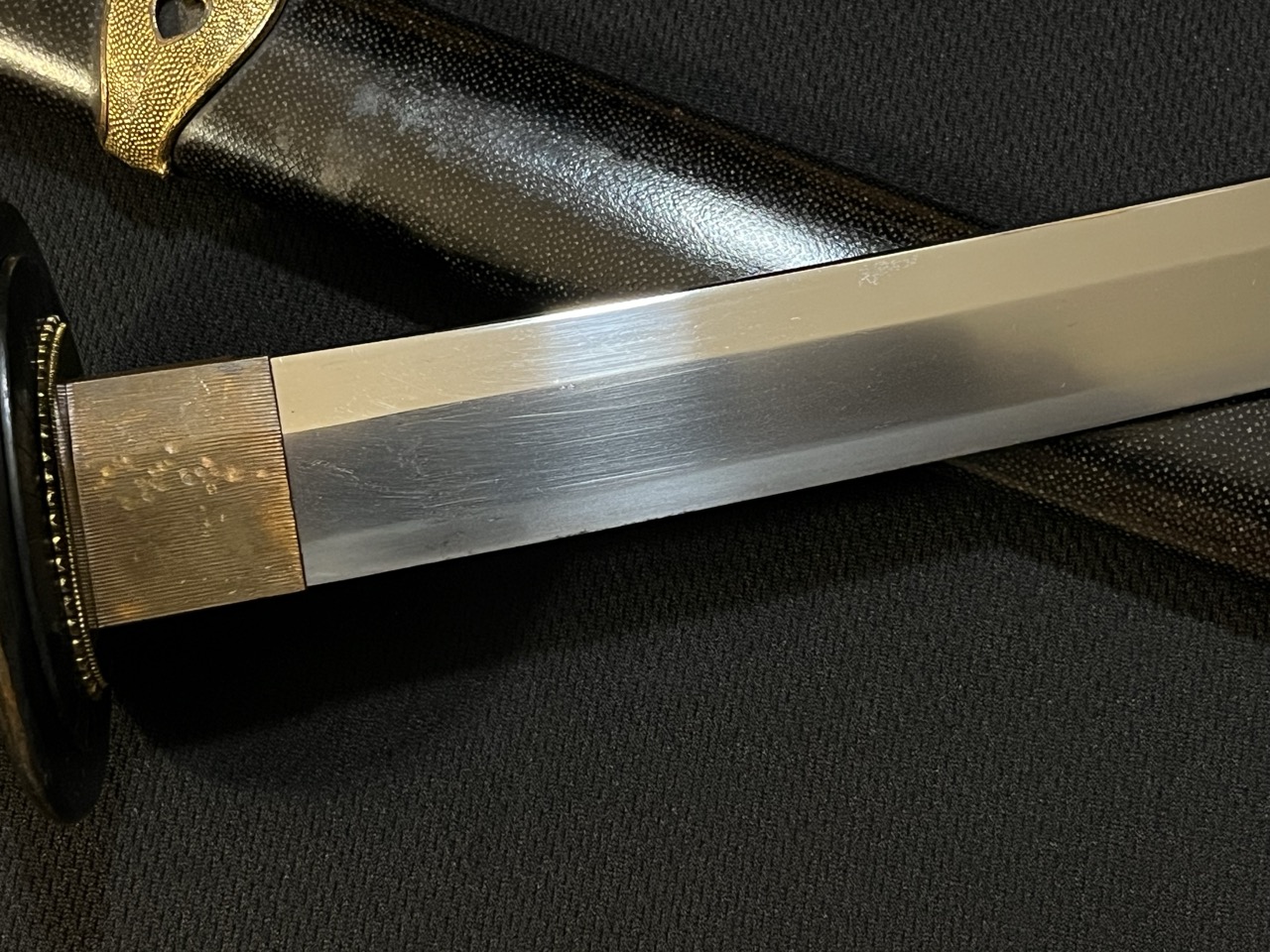 NAVAL Yasukuni Shrine Sword -RARE WWII Japanese NAVY by Yasushige -Kai Gunto - Image 14