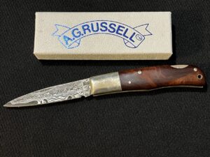 AG Russell Damascus Knife