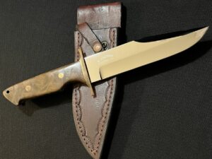 Early Hinderer Custom Knife - year 1993 Bowie Fighter
