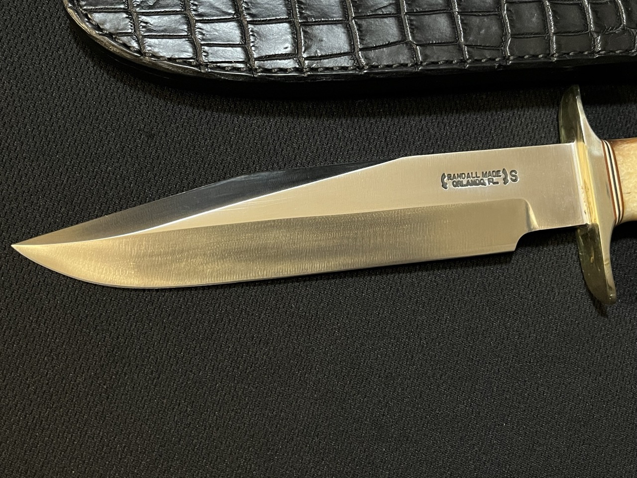 SPECIAL ORDER Randall Knife -Model 14 Attack w/Croc Sheath -Orlando FLA - Image 3