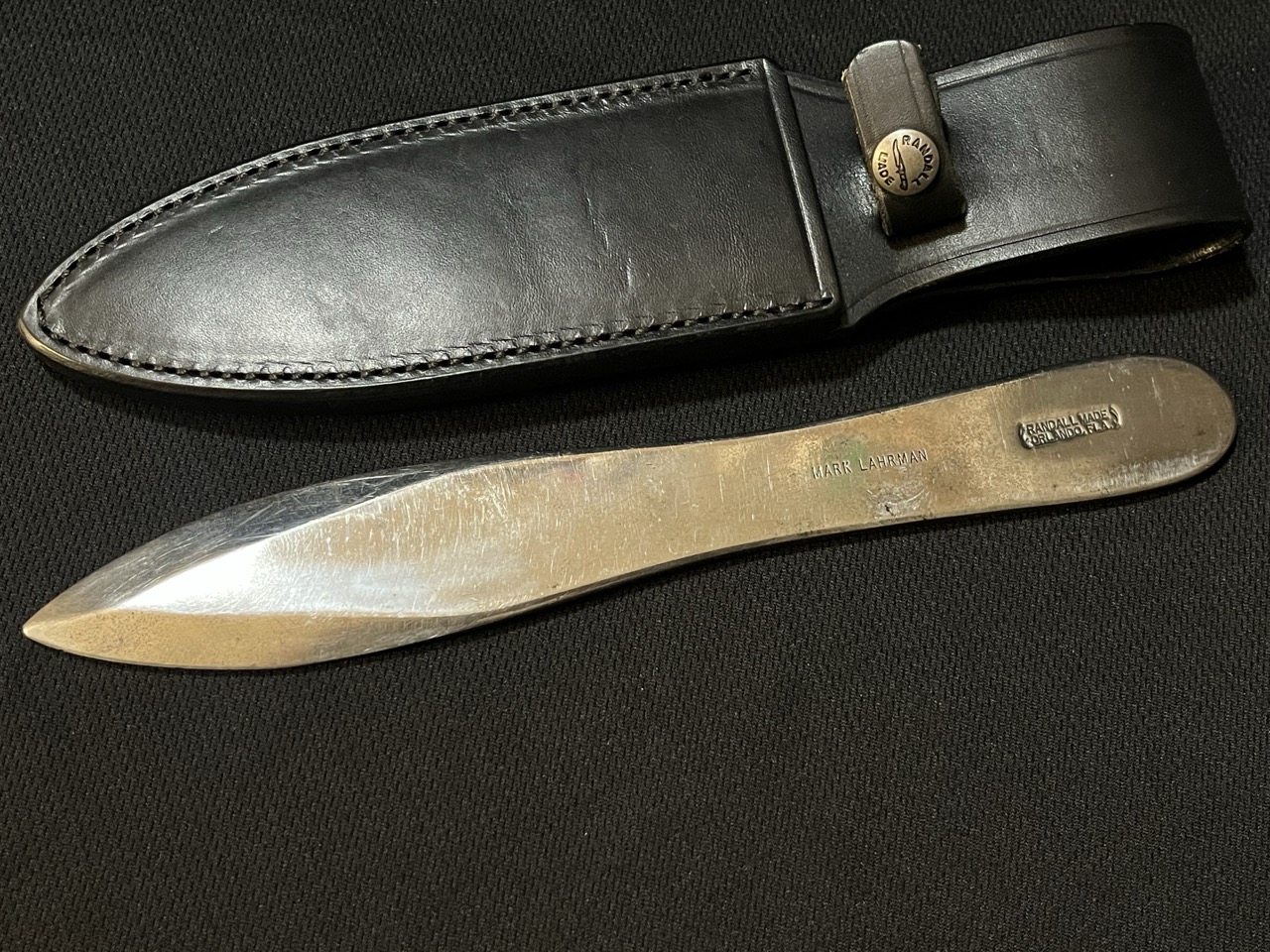 Randall 9 Thrower Knife -Pro Model -Orlando FLA -from Vtg Collection - Image 2