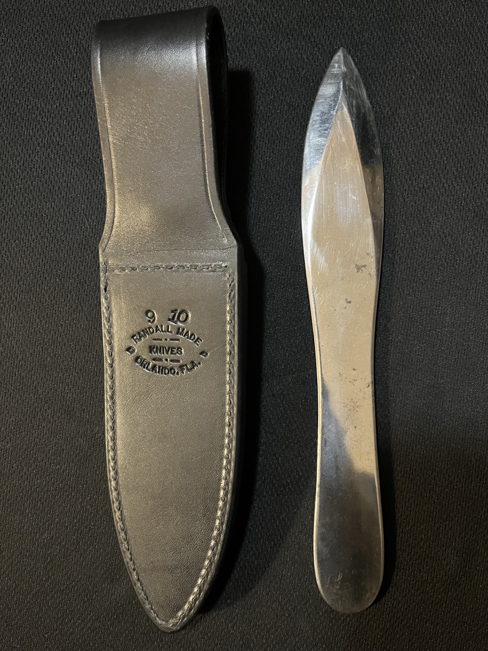 Randall 9 Thrower Knife -Pro Model -Orlando FLA -from Vtg Collection - Image 5