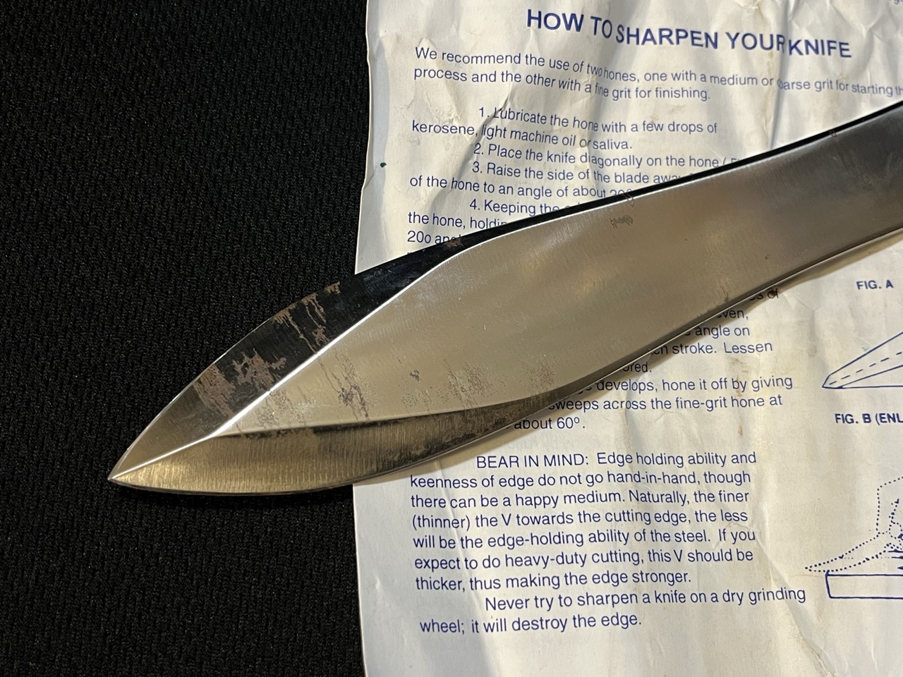 Randall 9 Thrower Knife -Pro Model -Orlando FLA -from Vtg Collection - Image 2