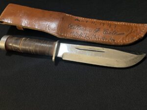 Alaska Theater WWII Knife - Vet Identified