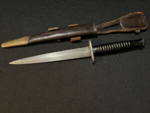 Fairbairn-Sykes WWII Knife -Wood Handle Commando
