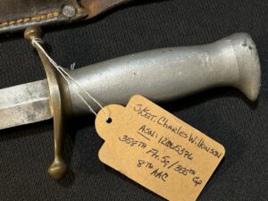 Vet Identified WWII Theater Knife