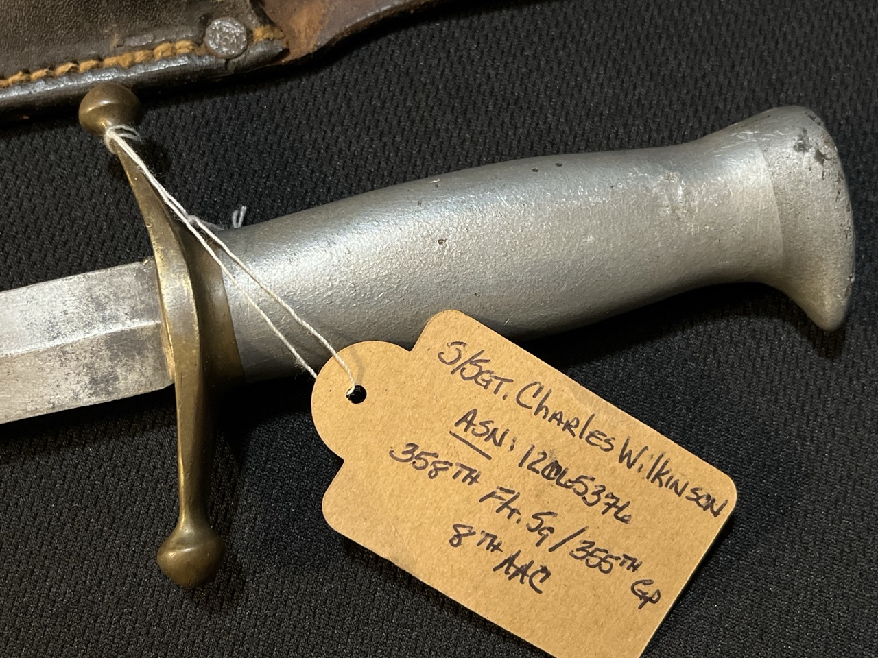 Vet Identified WWII Theater Knife