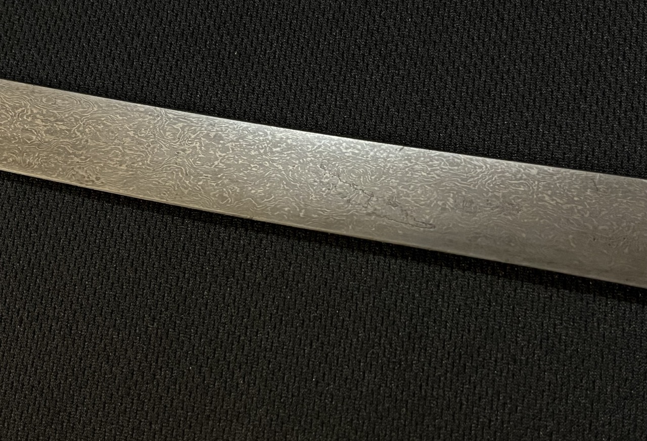 Ottoman Persian Shamshir Sword -Antique Old Islamic -Fine Wootz -Damascus -Gold - Image 5