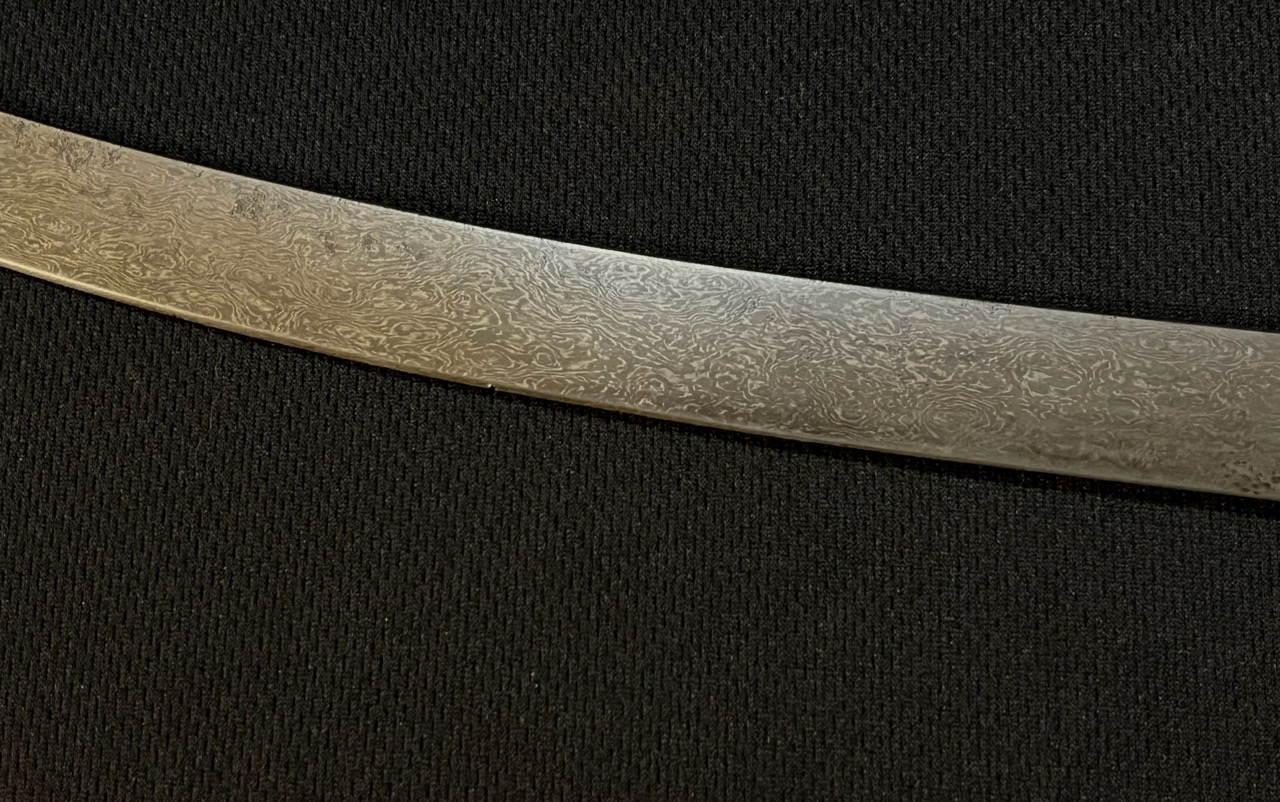 Ottoman Persian Shamshir Sword -Antique Old Islamic -Fine Wootz -Damascus -Gold - Image 7