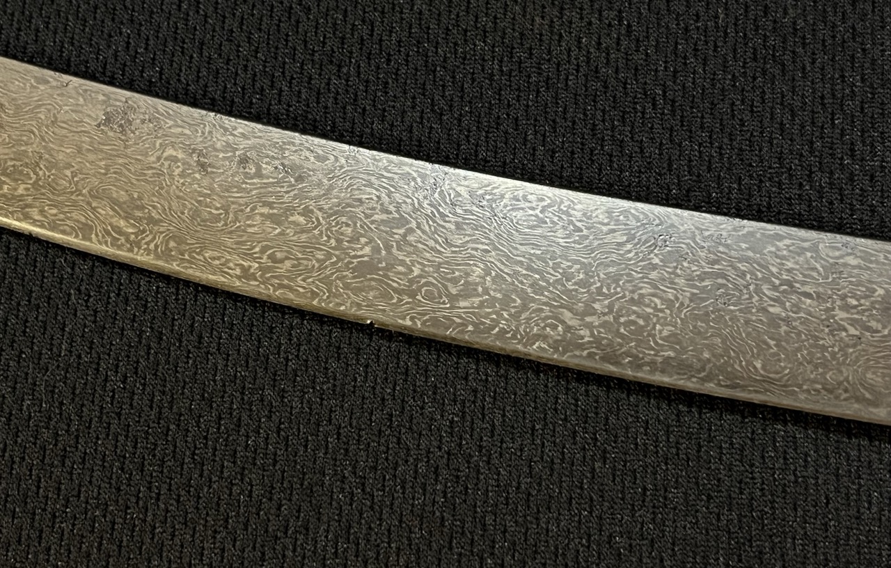 Ottoman Persian Shamshir Sword -Antique Old Islamic -Fine Wootz -Damascus -Gold - Image 2