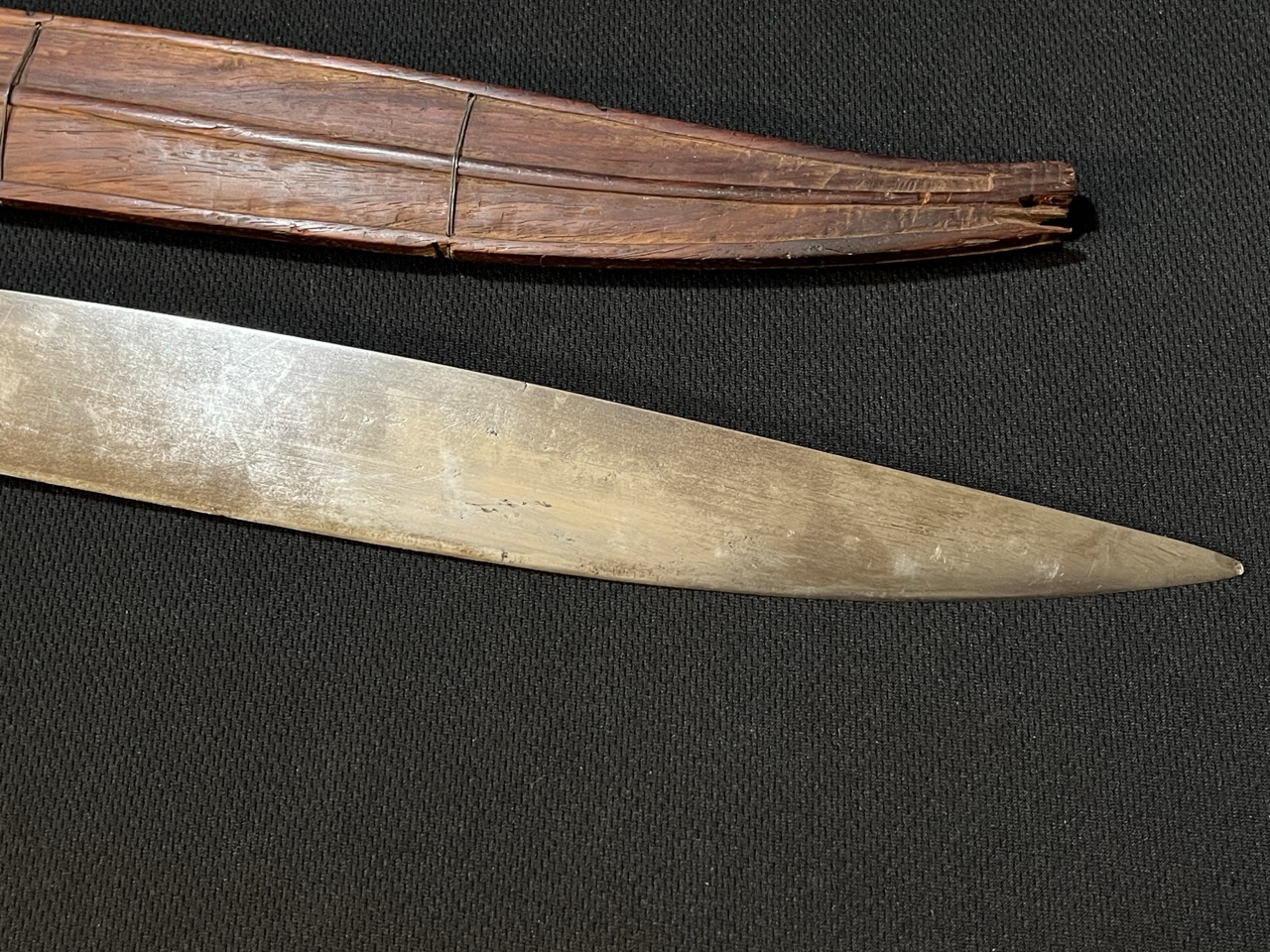 Antique Filipino Katipunan Sword Luzon Bolo Carved Buffalo Horn Fist -Philippine Knife - Image 5