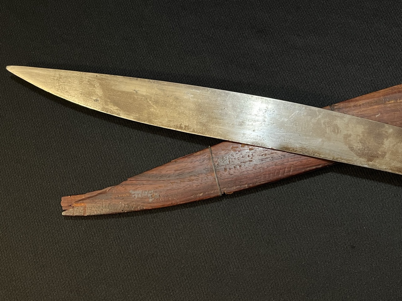 Antique Filipino Katipunan Sword Luzon Bolo Carved Buffalo Horn Fist -Philippine Knife - Image 8